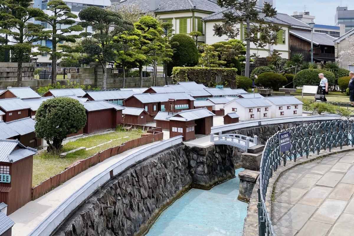 Dejima on Nagasaki shore excursions