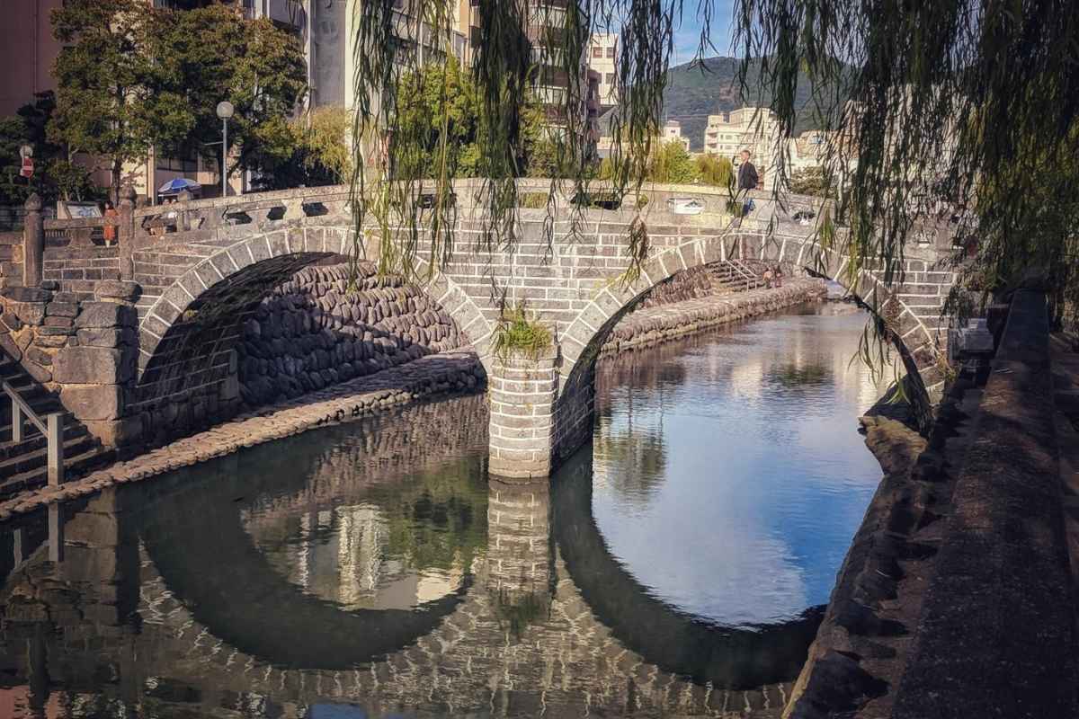 Spectacles Bridge on Nagasaki cruise shore excursions