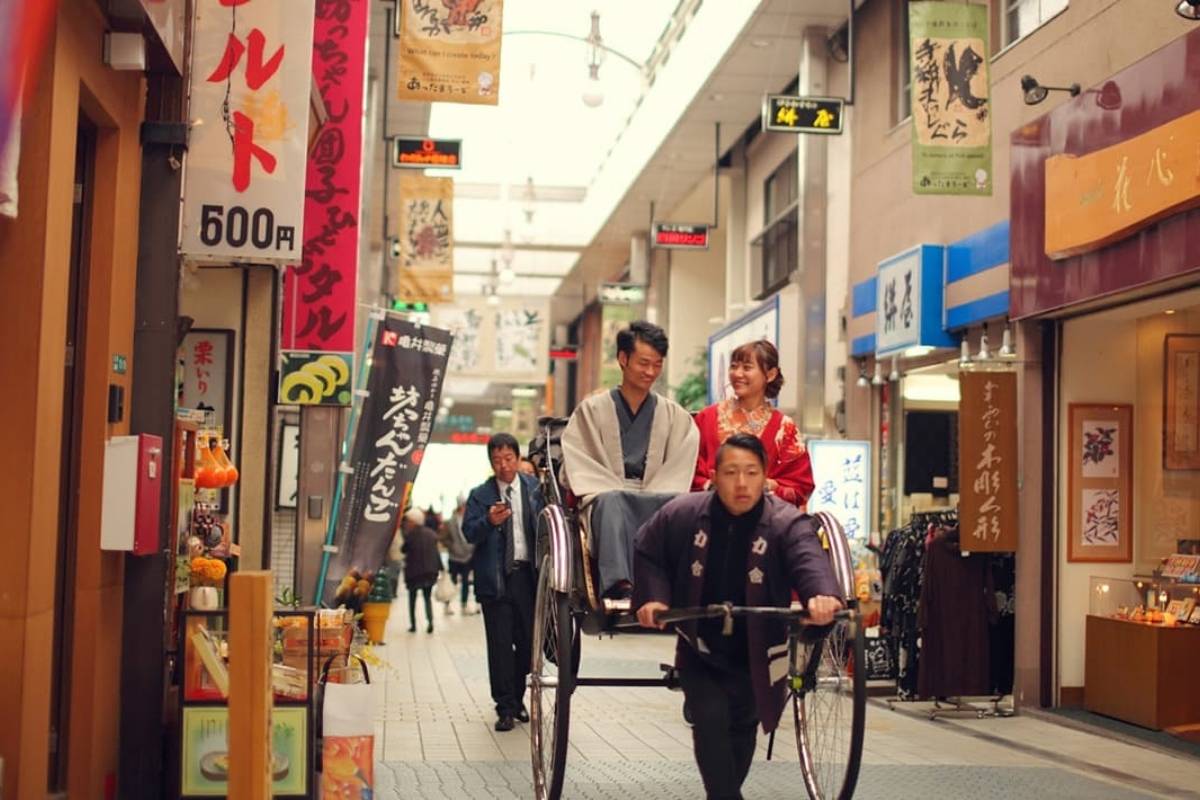Dogo Shopping Arcade in Matsuyama