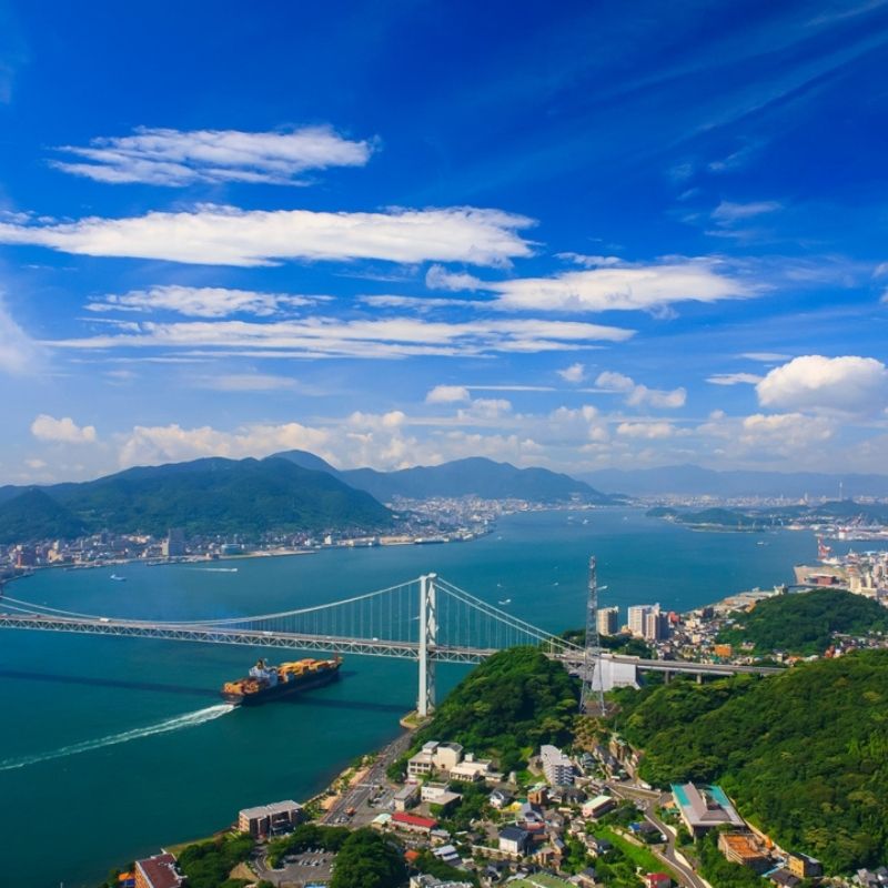 Experience the Kanmon Straits in Shimonoseki