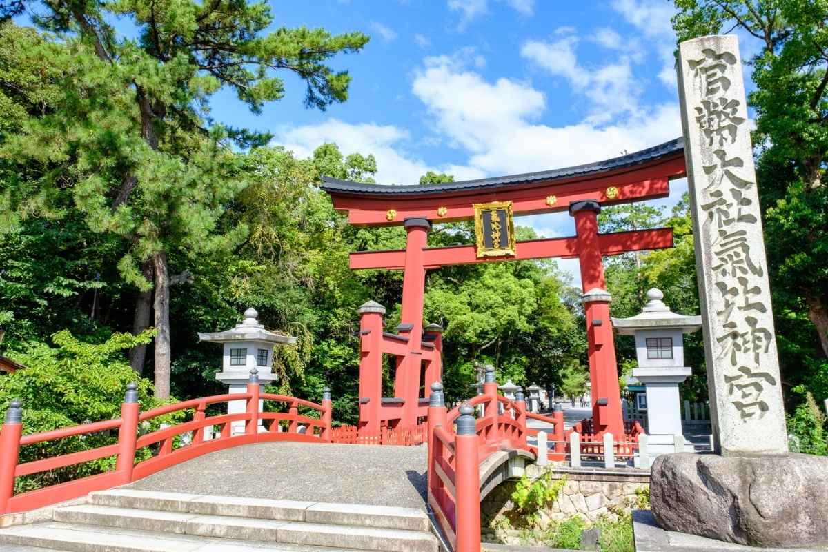 Kehi Jingu Shrine on Tsuraga cruise shore excursions