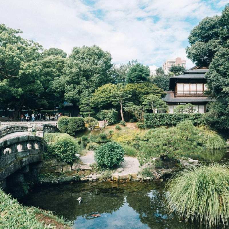 Kumamoto shore trips with garden walk