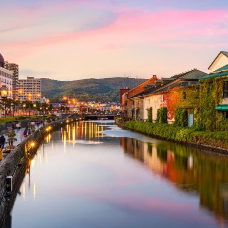 Romantic Charm on Otaru shore excursions