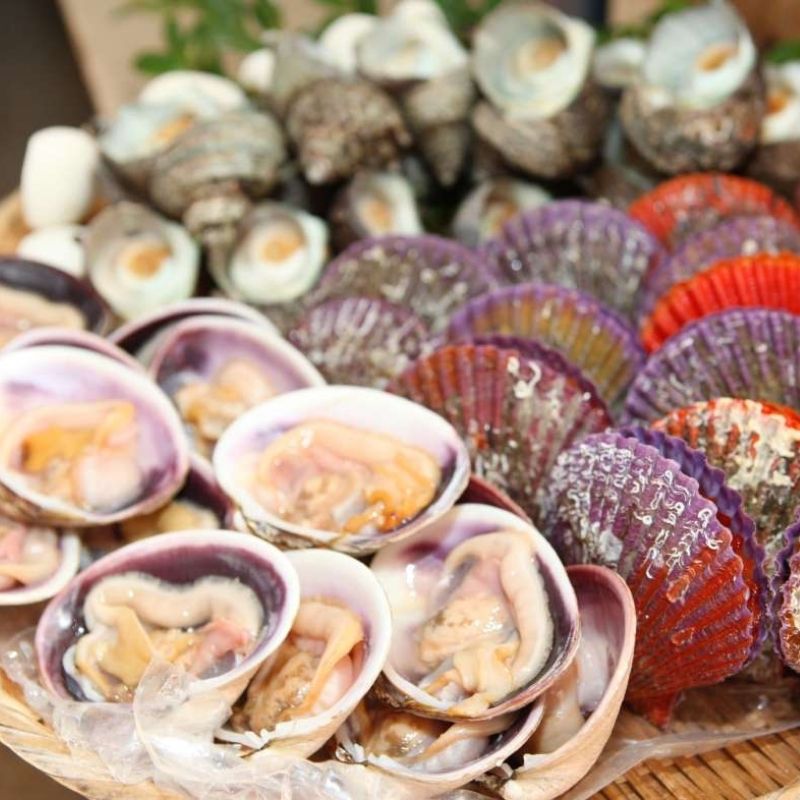 Seafood on Toba shore excursions