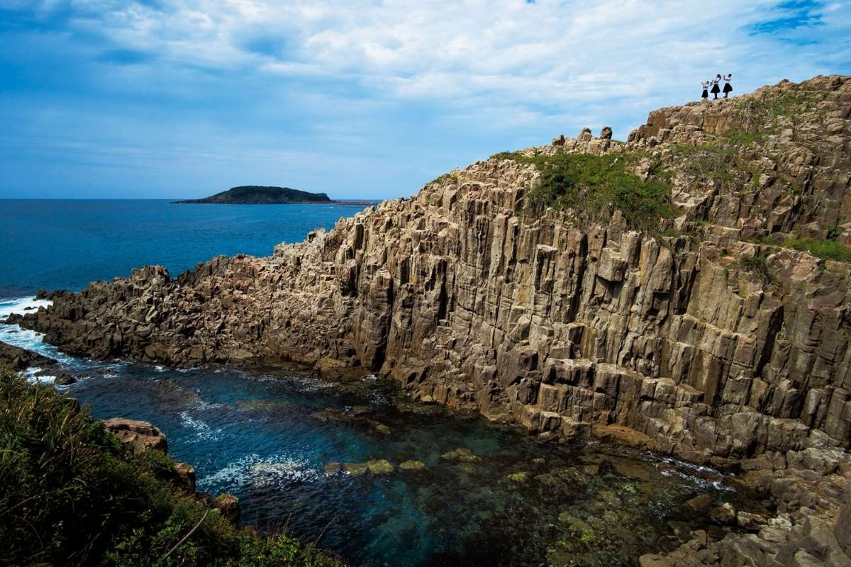 Tojinbo Cliffs on Tsuruga shore excursions