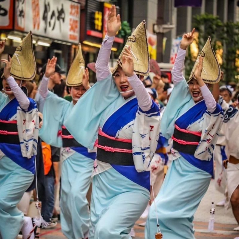 Traditional Dance on Tokushima shore excursions
