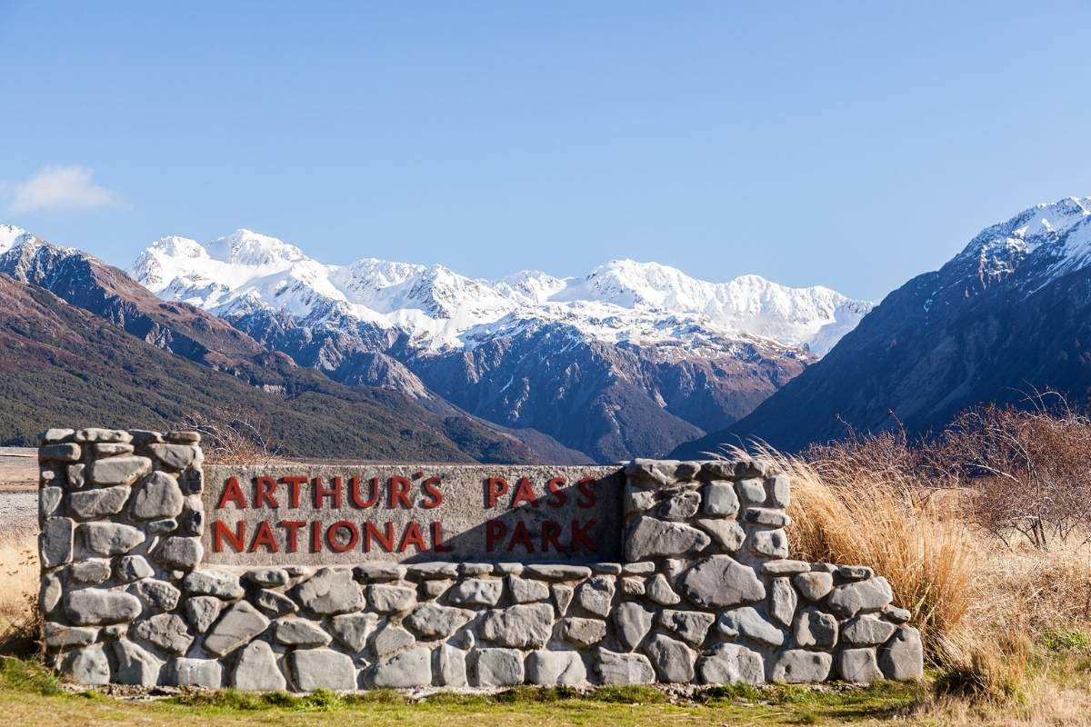 Arthur’s Pass National Park in New Zealand