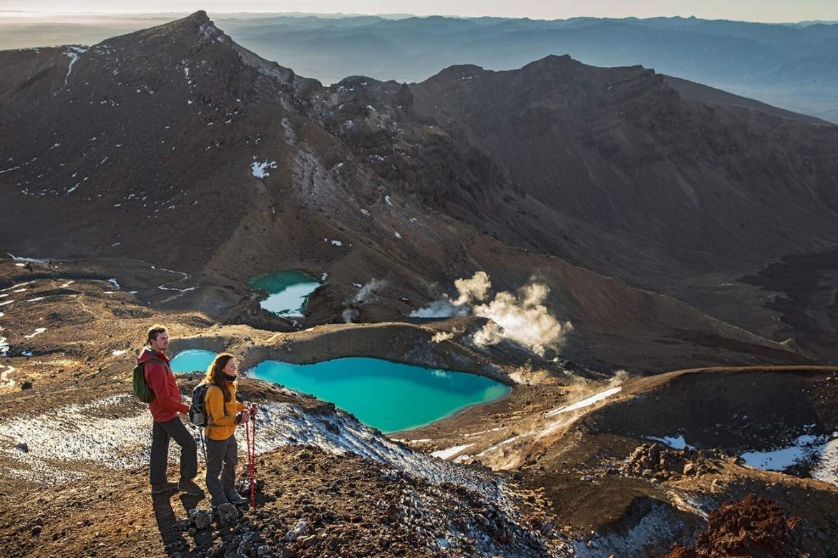 Tongariro National Park in New Zealand