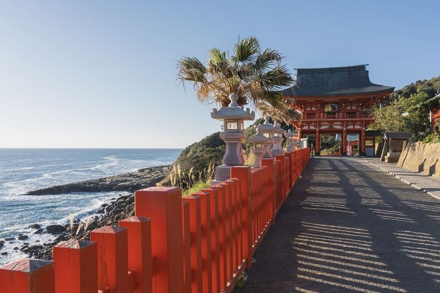 Udo Shrine on Miyazaki shore tours