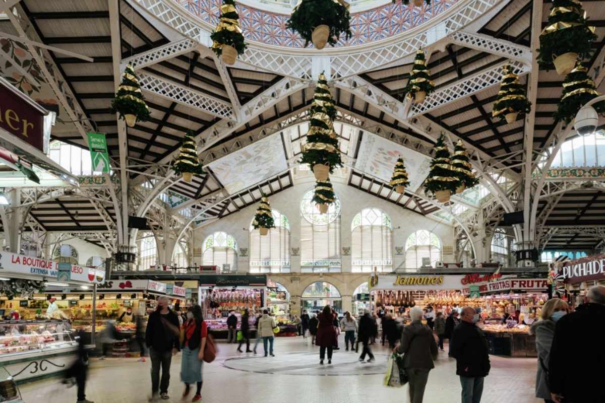 Central Market on Valencia shore excursions