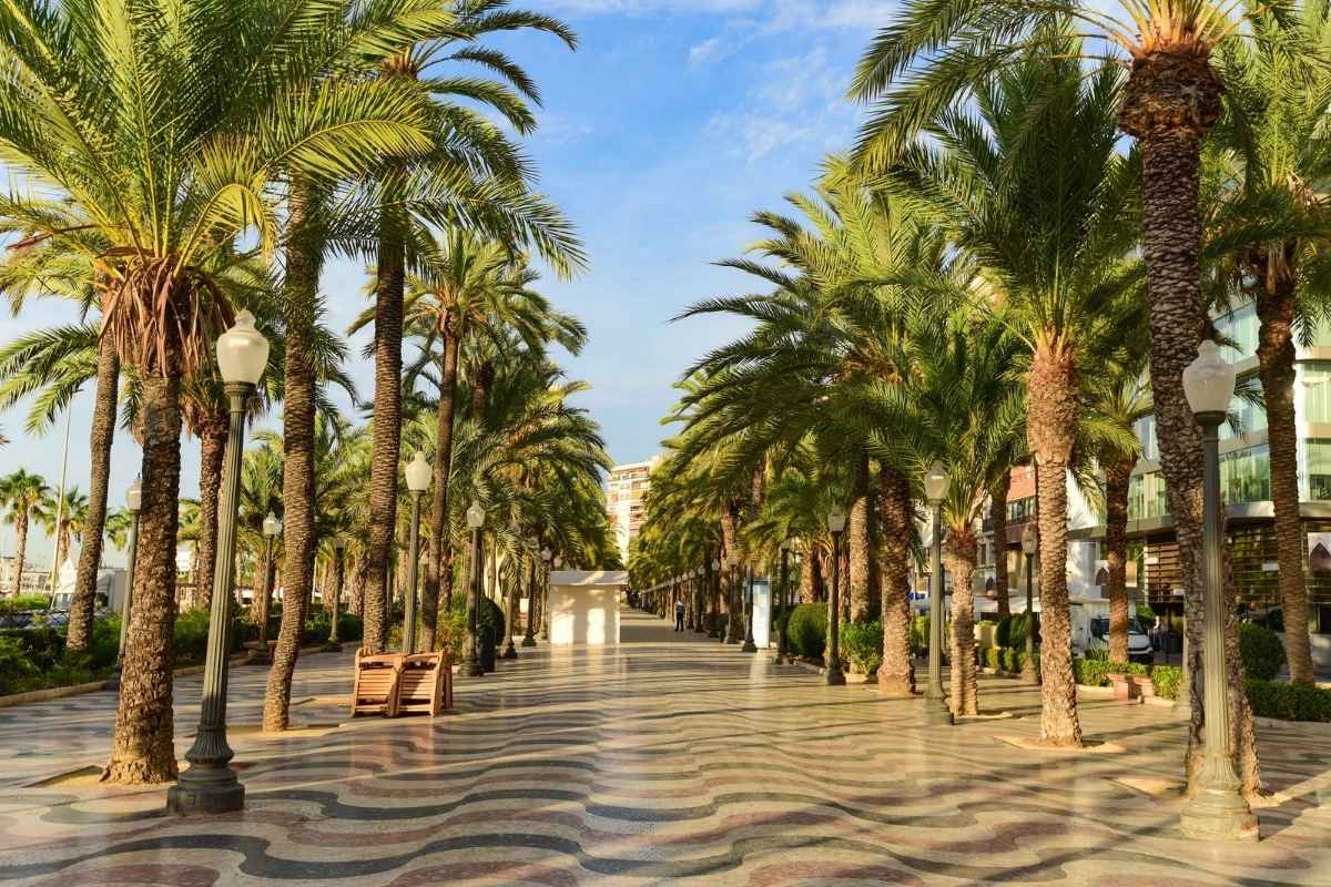 Explanada de España on Alicante shore excursions