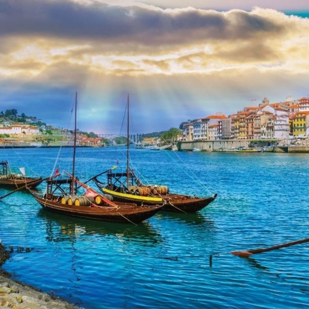 Relax river in Portugal