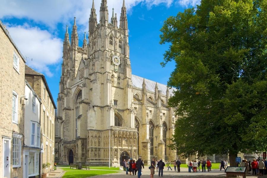 Canterbury Cathedral on England cruise excursions