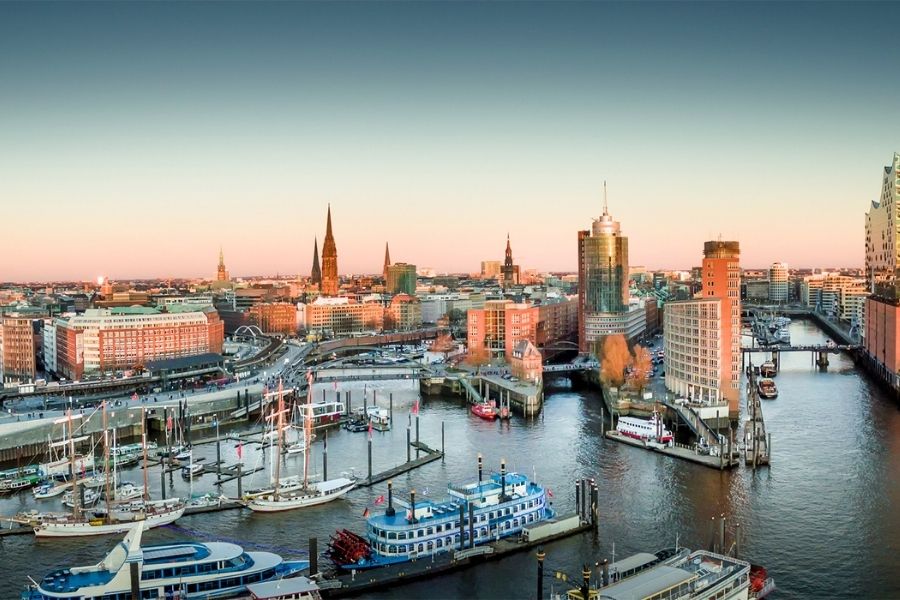 Hamburg Port on shore excursions