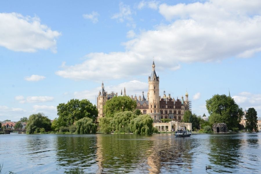 Schwerin Castle on Germany cruise excursions