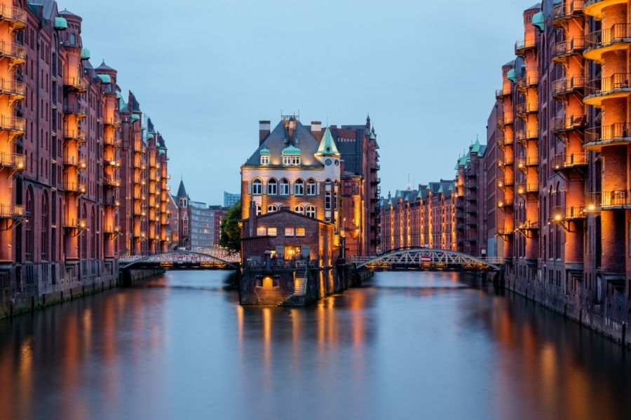 Speicherstadt on Hamburg shore excursions