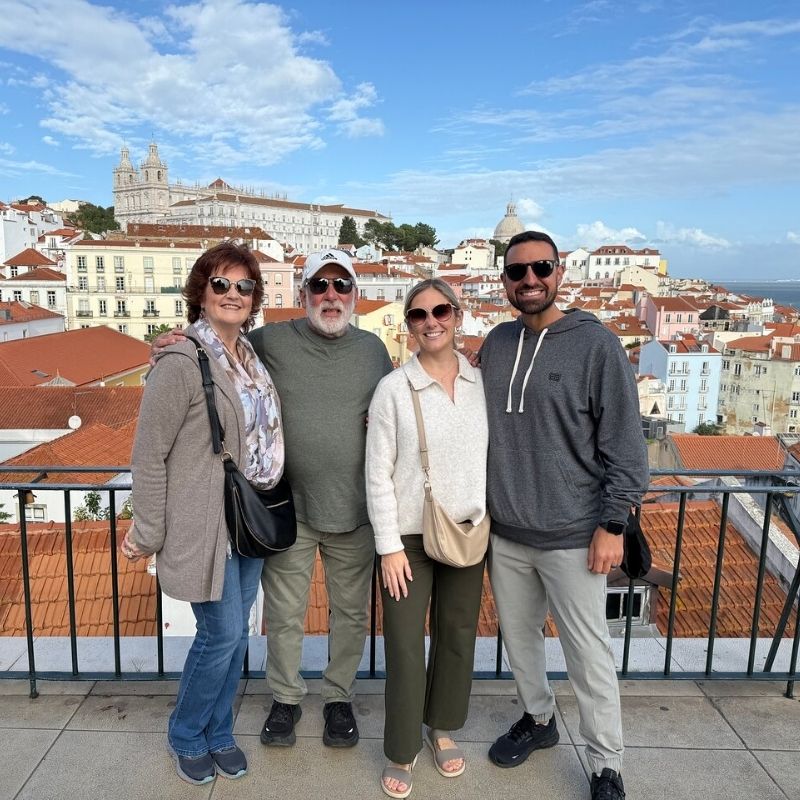 Guests on Lisbon day tours from port