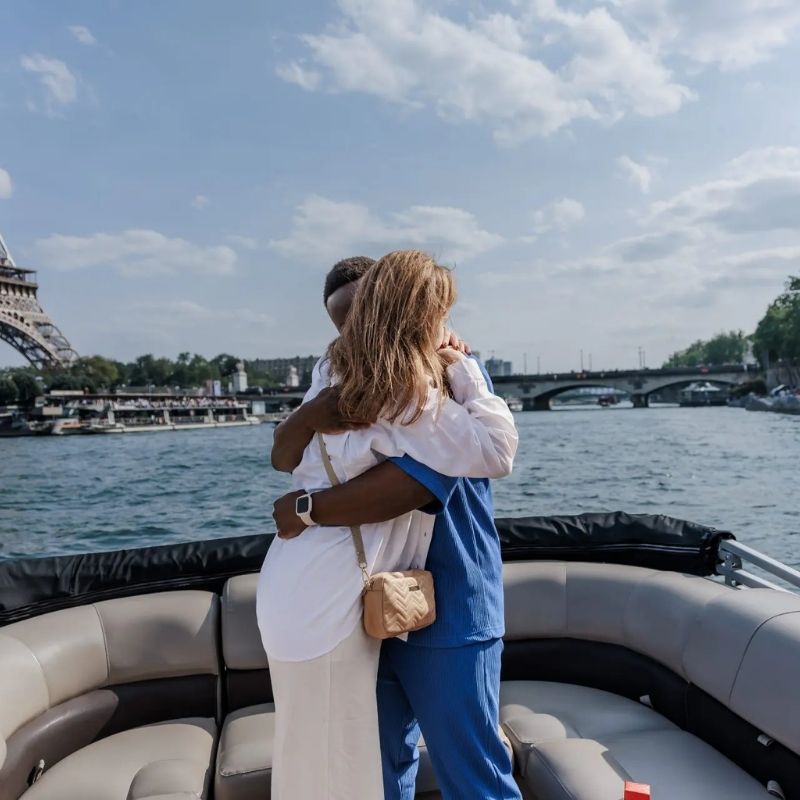Guests on Paris cruise excursions