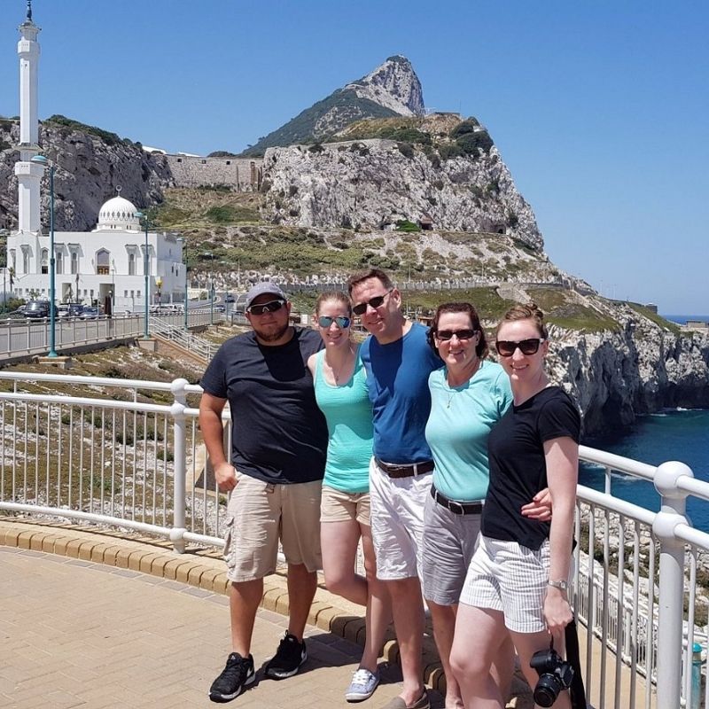 Happy Guests on Gibraltar shore excursions