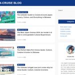 Japan-Cruise Blog Website