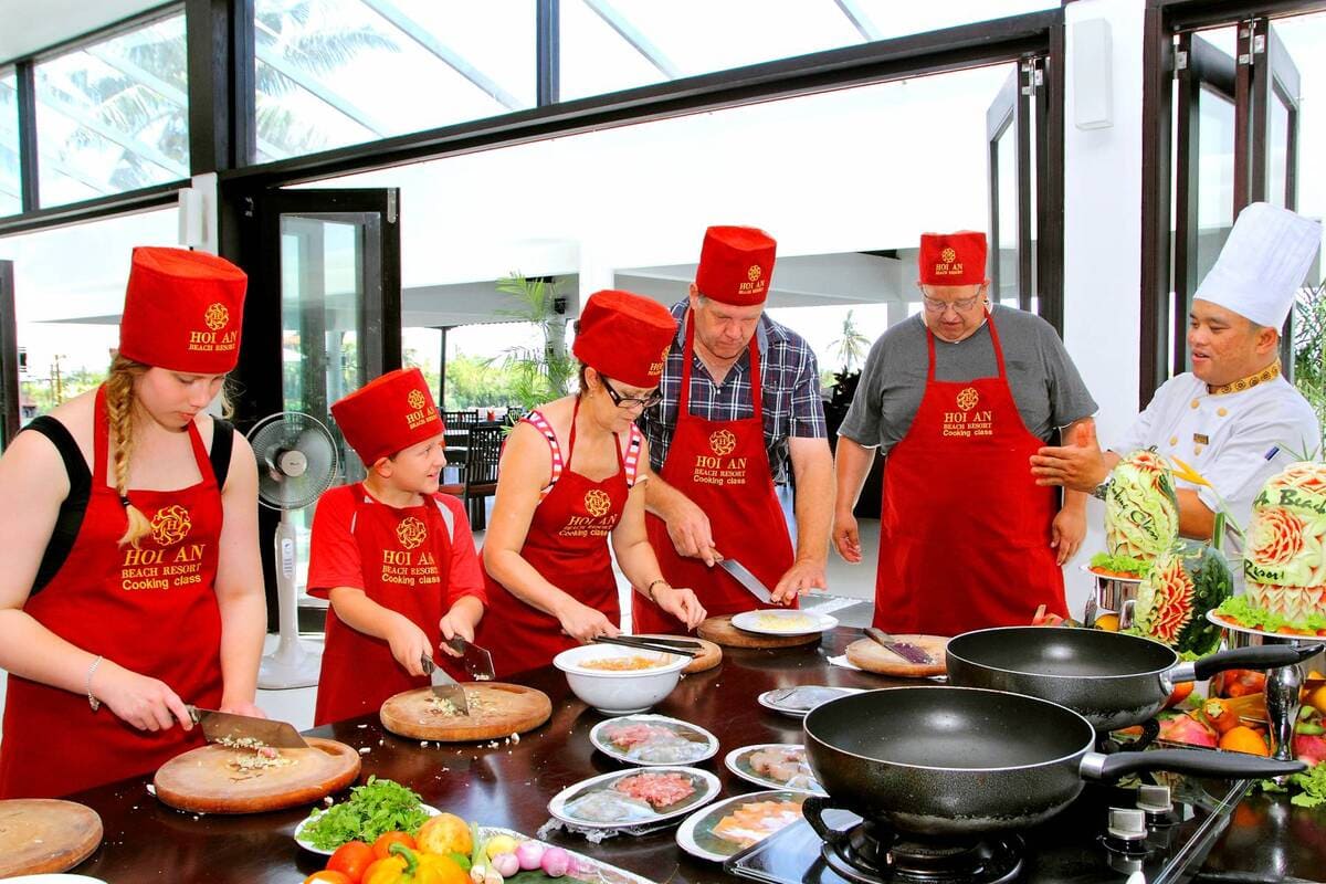 Cooking activity in Hoi An, Vietnam