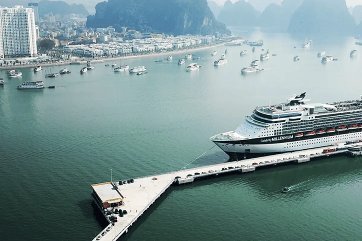Ha Long International Cruise Port in Bai Chay, Vietnam