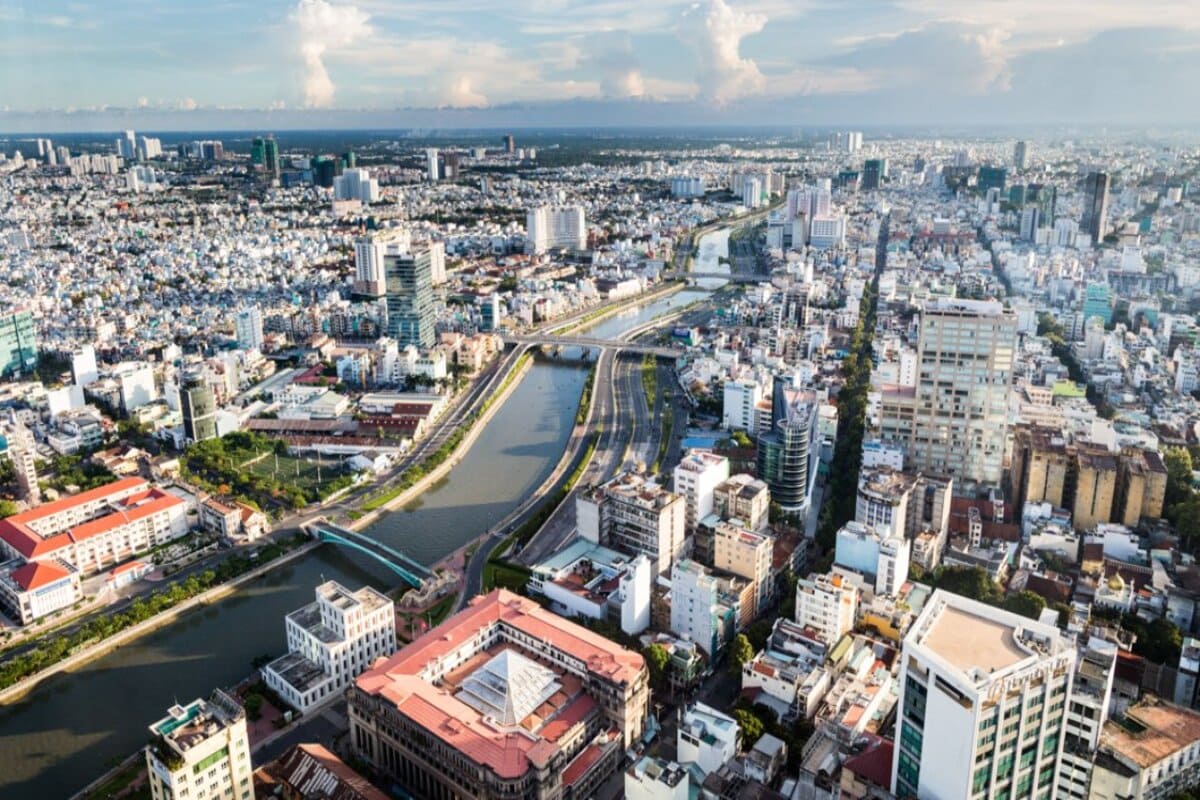 Ho Chi Minh City in southern Vietnam