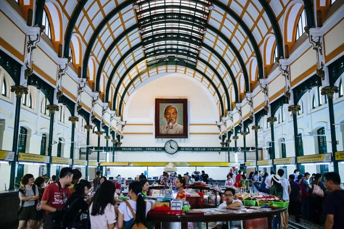 Saigon Central Post Office in Ho Chi Minh City